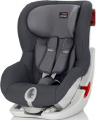 Детское автокресло Britax Roemer King II Black Series Storm Grey Trendline